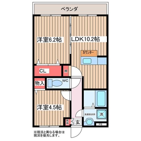 ファミールヴィラ深芝Ⅰの物件間取画像